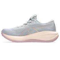 Tênis ASICS GEL-Cumulus 28 - Feminino - Cinza/Rosa Tênis ASICS GEL-Cumulus 28 - Feminino - Cinza/Rosa
