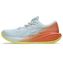 Tênis ASICS GEL-Cumulus 28 - Masculino - Azul/Laranja Tênis ASICS GEL-Cumulus 28 - Masculino - Azul/Laranja