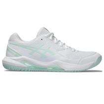 Tênis ASICS GEL-Dedicate 8 - Feminino - Branco e Verde