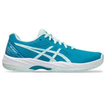 Tênis ASICS GEL-Game 9 - Feminino - Azul com Branco