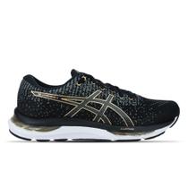 Tênis ASICS GEL-Hypersonic 4 - Masculino - Preto/Dourado