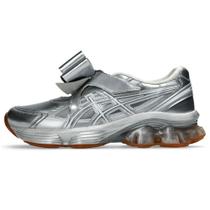 Tênis ASICS GEL-Kinetic Fluent x SHUSHU/TONG - Unissex - Prata/Branco