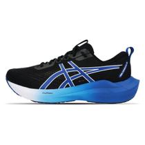 Tênis ASICS GEL-Nagoya 8 - Masculino - Preto/Azul Tênis ASICS GEL-Nagoya 8 - Masculino - Preto/Azul