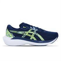 Tênis ASICS GEL-Shogun 7 - Masculino - Azul Marinho com Branco e Verde