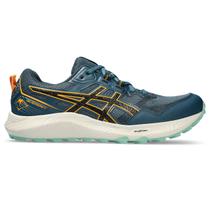 Tênis ASICS GEL-Sonoma 7 - Masculino - Azul e Laranja com Creme e Verde