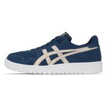 Tênis ASICS Japan S Camurca - Feminino - Azul/Bege