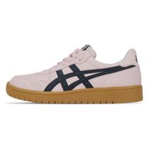 Tênis ASICS Japan S Camurca - Feminino - Rosa/Azul