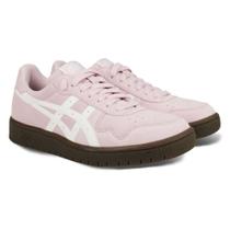 Tênis ASICS Japan S Camurca - Feminino - Rosa/Branco