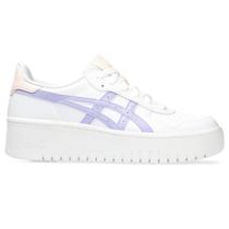 Tênis ASICS Japan S PF - Feminino - Branco com Lilás e Rosa