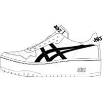 Tênis ASICS Japan S PF - Feminino - Branco/Preto