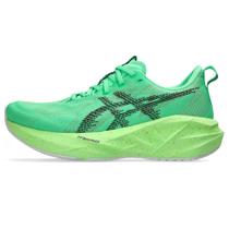 Tênis ASICS Novablast 5 - Masculino - Verde/Preto