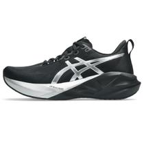 Tênis ASICS Novablast 5 Platinum - Masculino - Prata/Preto Tênis ASICS Novablast 5 Platinum - Masculino - Prata/Preto