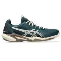 Tênis ASICS Solution Speed FF 3 - Masculino - Verde/Bege