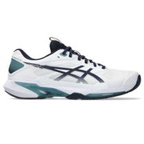 Tênis ASICS Solution Speed Ff 4 - Masculino - Branco/Azul Tênis ASICS Solution Speed Ff 4 - Masculino - Branco/Azul