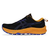 Tênis ASICS Trabuco Terra 3 - Masculino - Preto/Azul Tênis ASICS Trabuco Terra 3 - Masculino - Preto/Azul