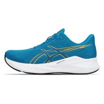 Tênis ASICS Versablast 4 - Masculino - Azul/Laranja