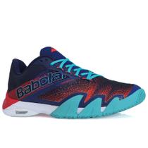 Tênis Babolat Jet Premura 2 Azul e Vermelho