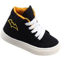 Tênis Baby Cano Médio Casual Blitzz Bat Infantil Menino