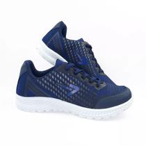 Tênis Barato Box 200 Azul Royal Esportivo Corrida E Academia