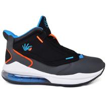 Tênis Basquete Six Street Ankaa 30131 Preto-Azul