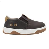 Tênis bb Casual Molekinho Cafe/Caramelo