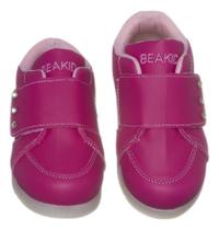 Tênis Beakid Feminino Led Casual Luzinha Menina Casual Rosa Pink Strass Tênis Beakid Feminino Led Casual Luzinha Menina Casual Rosa Pink Strass