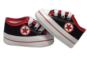 Tênis Bebê AllStarzinho Estrelinha Fofuxitos