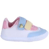Tênis Bebê Menina Keto 3420 Rosa