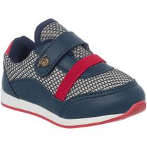 Tênis Bebê Menino Pinokio Calce Fácil