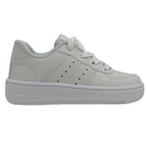 Tenis Bebes Napa Sintética Street Da Ollie Com Cadarço Tenis Bebes Napa Sintética Street Da Ollie Com Cadarço