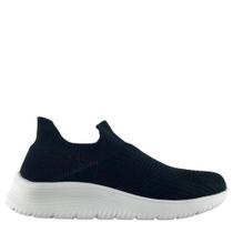 Tênis Beira Rio Feminino Calce Fácil Em Tecido Preto 4332101 Tênis Beira Rio Feminino Calce Fácil Em Tecido Preto 4332101