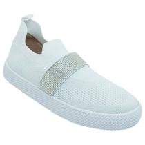 Tênis Beira Rio Feminino Calce Fácil Tira Frontal Strass