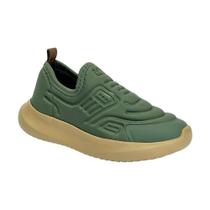 Tênis Bibi Flash Infantil 1232110 Verde Folha/Caramelo