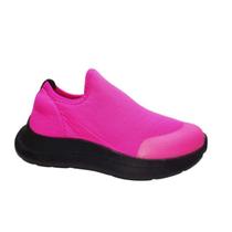 Tenis bibi infantil feminino action rosa e preto 1167072