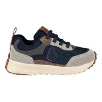 Tênis bibi jogging new marinho/grafite/caramel 1236007 Tênis bibi jogging new marinho/grafite/caramel 1236007