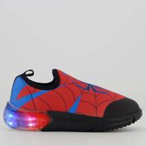 Tênis Bibi Luzes Space Homem Aranha Infantil Vermelho Tênis Bibi Luzes Space Homem Aranha Infantil Vermelho