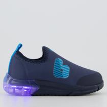 Tênis Bibi Space Marinho e Azul com Luzes Tênis Bibi Space Marinho e Azul com Luzes