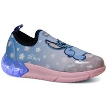 Tênis Bibi Space Stitch Led 1228122 Infantil