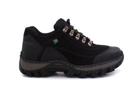 Tênis bota adventure casual em couro