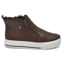 Tênis Bota Casual Abotinado Feminino Cano Baixo - Via Marte