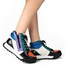 Tênis Bota Dakota Preto/Citrus/White/Porpura/Azul Ref: G4661