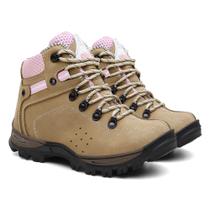 Tênis Bota feminino Adventure Cano Alto trilha rapel