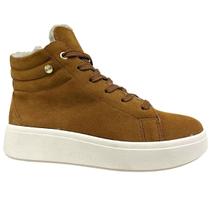 Tenis Bota Feminino Quiz Abotinado Forrado Lã Pelinho 69-1977