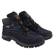 Tenis Bota Infantil Coturno Couro Azul Adventure Botina Ketter Boots