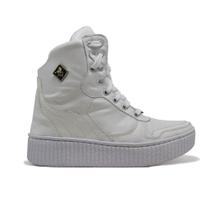 Tênis Bota Sneaker Feminino Fitness Branco 1807 Hard Traning Tênis Bota Sneaker Feminino Fitness Branco 1807 Hard Traning