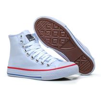 Tênis Botinha Cano Alto Unissex Starworld Casual Estilo All Skate Confortável Moda Tênis Botinha Cano Alto Unissex Starworld Casual Estilo All Skate Confortável Moda