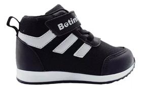 Tenis Botinha Casual Estiloso Infantil Menino Calce Facil Botinho Bt709 Tenis Botinha Casual Estiloso Infantil Menino Calce Facil Botinho Bt709