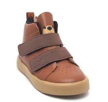 Tênis Botinha Em Couro Infantil Menino Bibi 1202200