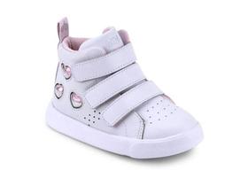 Tênis Botinha Infantil BIBI Agility Mini Couro C/ Coração Feminino