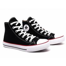 Tênis Botinha Lona Classic Cano Alto AB Star Tênis Botinha Lona Classic Cano Alto AB Star